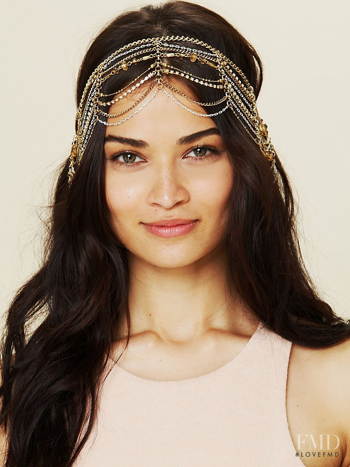 Shanina Shaik featured in  the Free People catalogue for Spring/Summer 2012