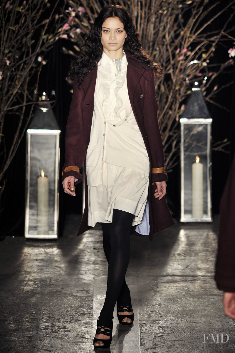 Shanina Shaik featured in  the Trovata fashion show for Autumn/Winter 2009