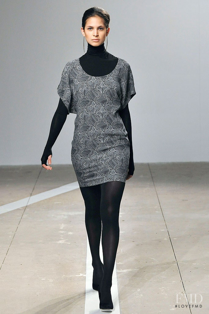 Edsa Ramirez featured in  the Shipley & Halmos fashion show for Autumn/Winter 2009