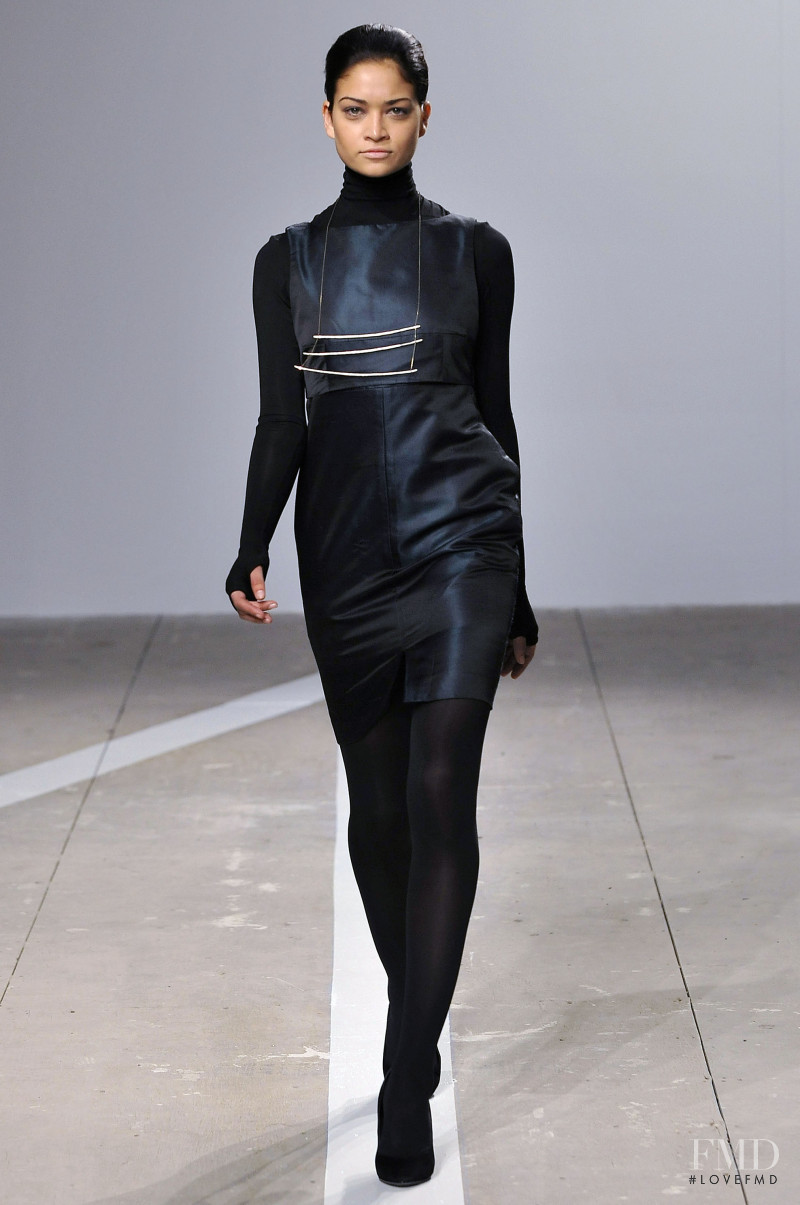 Shanina Shaik featured in  the Shipley & Halmos fashion show for Autumn/Winter 2009