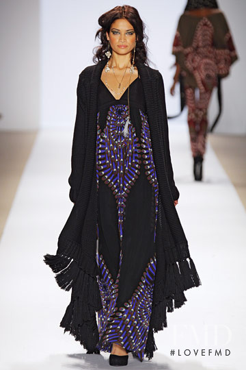 Shanina Shaik featured in  the Mara Hoffman fashion show for Autumn/Winter 2009