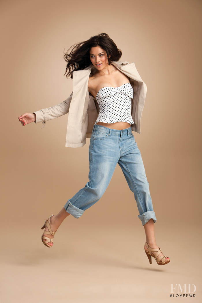 Shanina Shaik featured in  the Cotton On advertisement for Autumn/Winter 2010