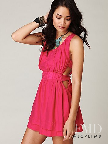 Shanina Shaik featured in  the Free People catalogue for Spring/Summer 2011