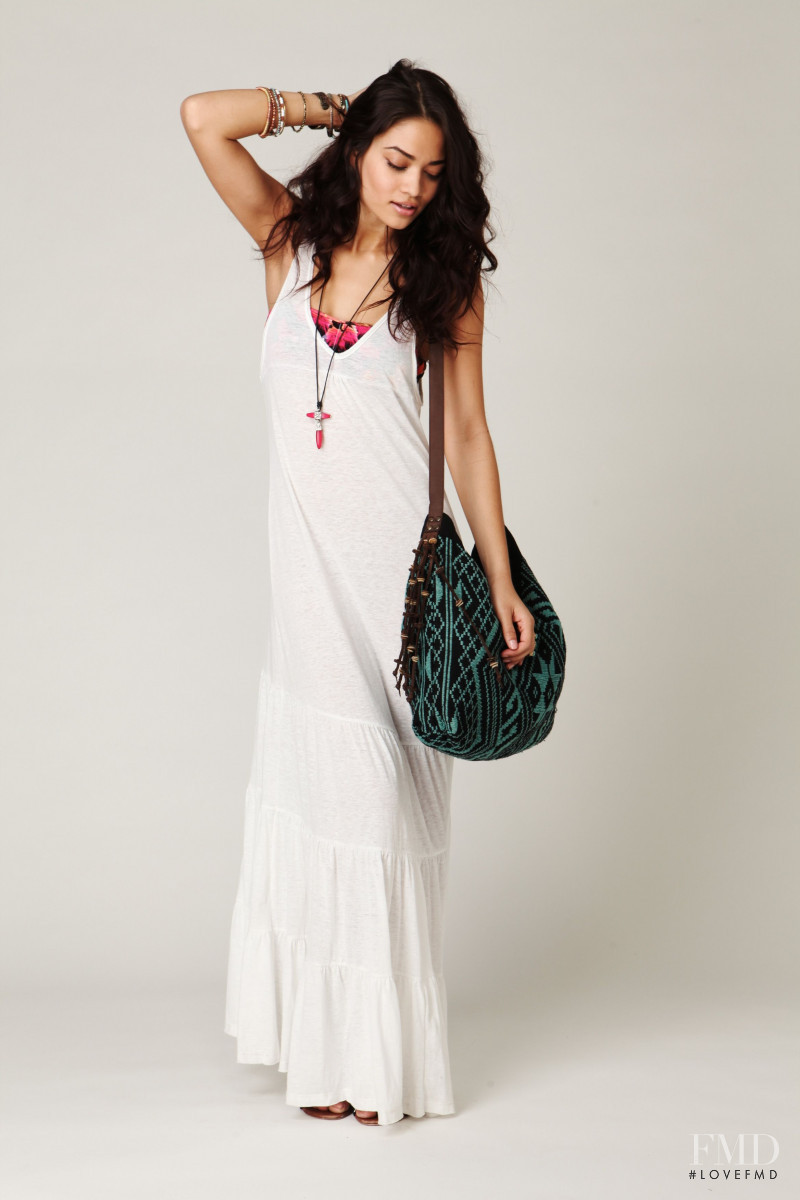 Shanina Shaik featured in  the Free People catalogue for Spring/Summer 2011