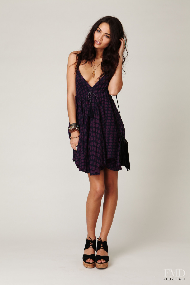 Shanina Shaik featured in  the Free People catalogue for Spring/Summer 2011