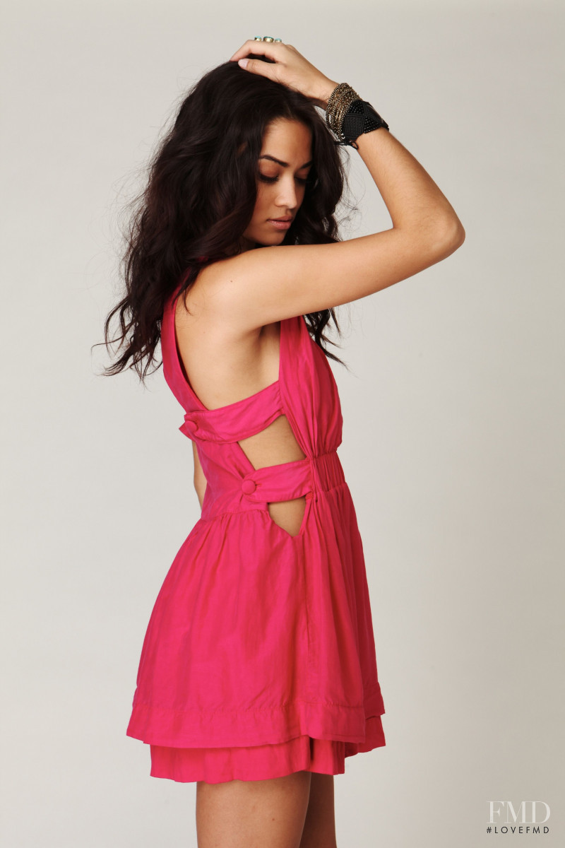 Shanina Shaik featured in  the Free People catalogue for Spring/Summer 2011