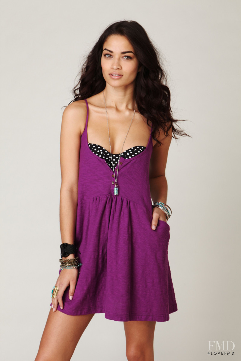 Shanina Shaik featured in  the Free People catalogue for Spring/Summer 2011