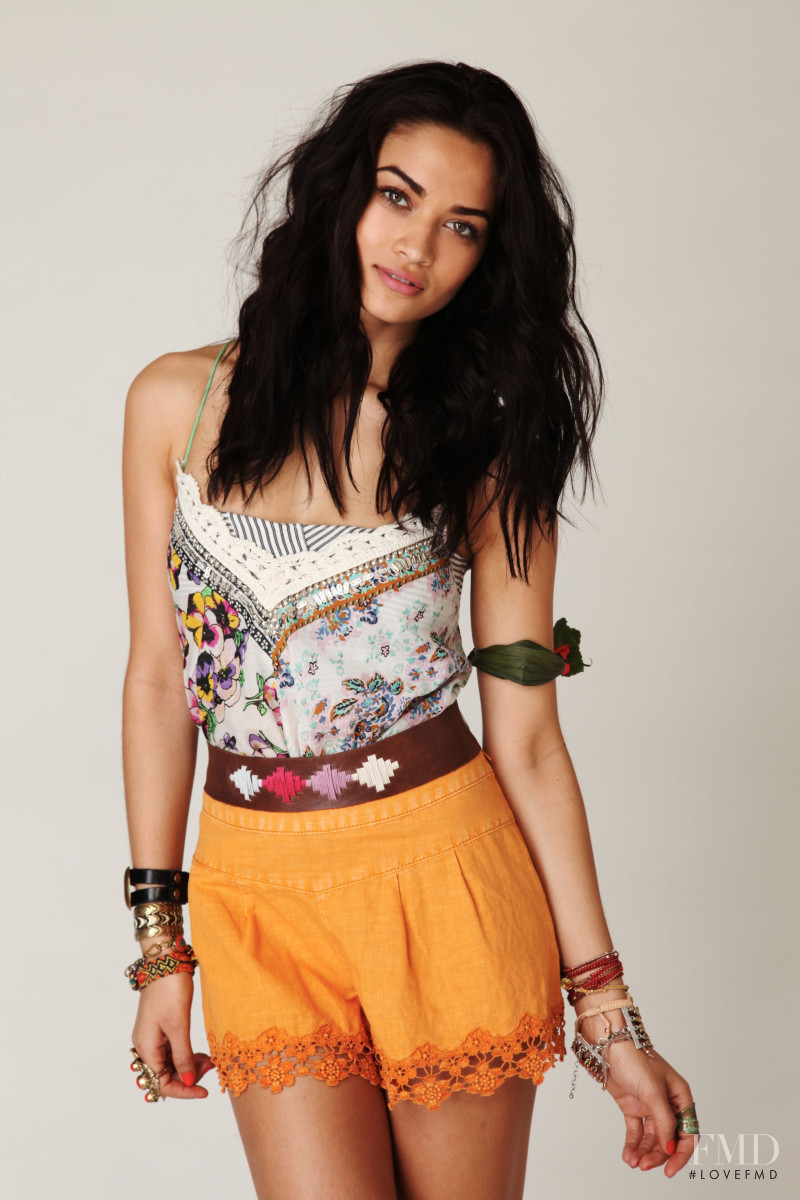 Shanina Shaik featured in  the Free People catalogue for Spring/Summer 2011