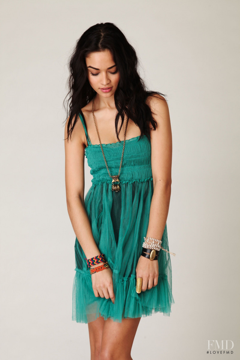 Shanina Shaik featured in  the Free People catalogue for Spring/Summer 2011