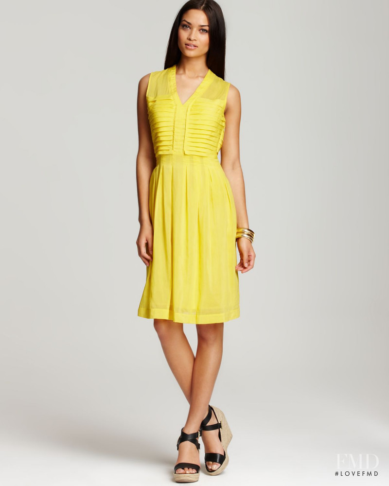 Shanina Shaik featured in  the Bloomingdales catalogue for Spring/Summer 2011