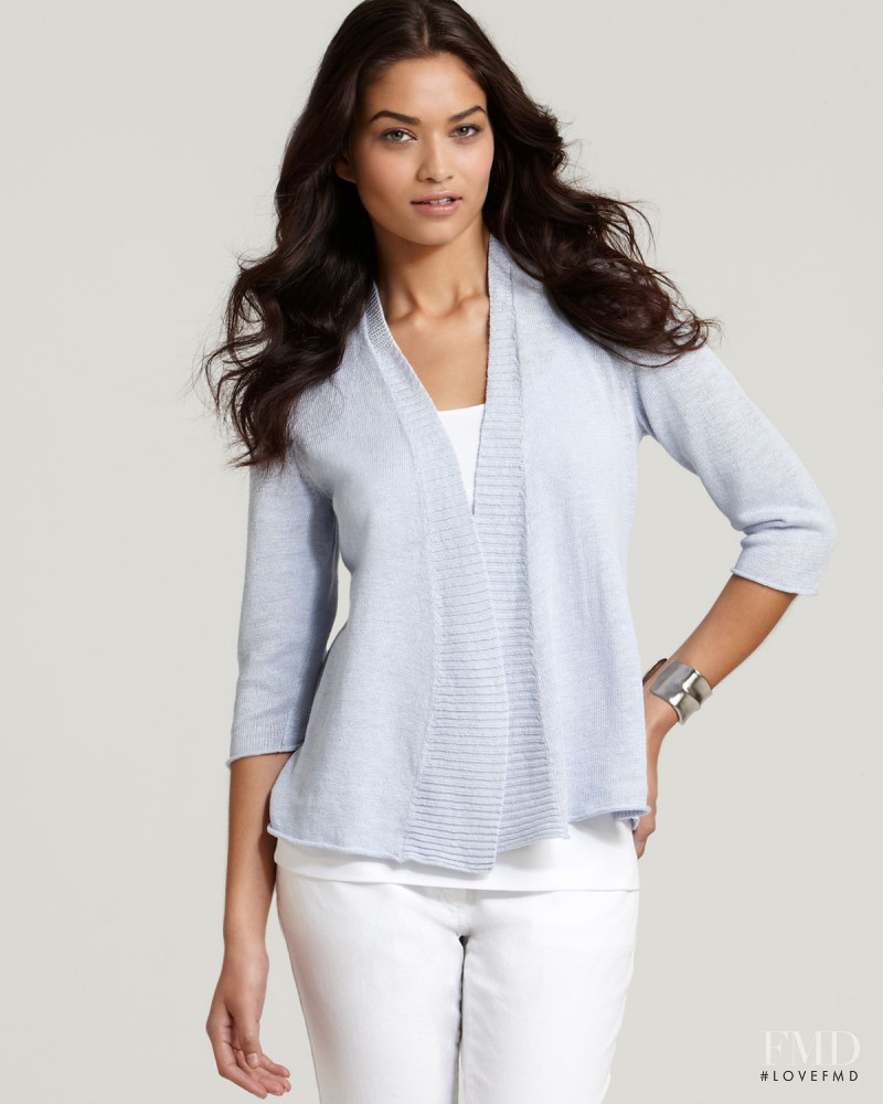 Shanina Shaik featured in  the Bloomingdales catalogue for Spring/Summer 2011