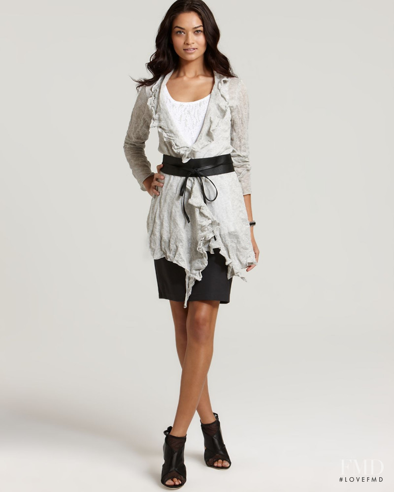 Shanina Shaik featured in  the Bloomingdales catalogue for Spring/Summer 2011