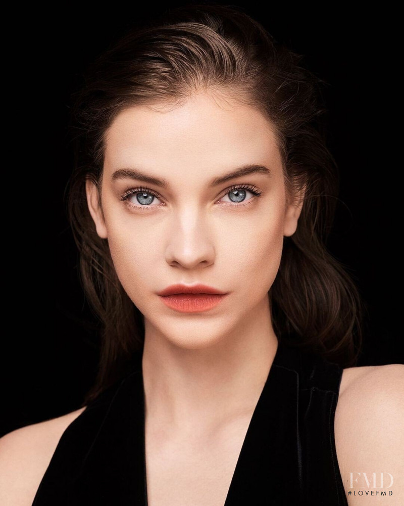 Barbara Palvin featured in  the Armani Beauty advertisement for Spring/Summer 2021