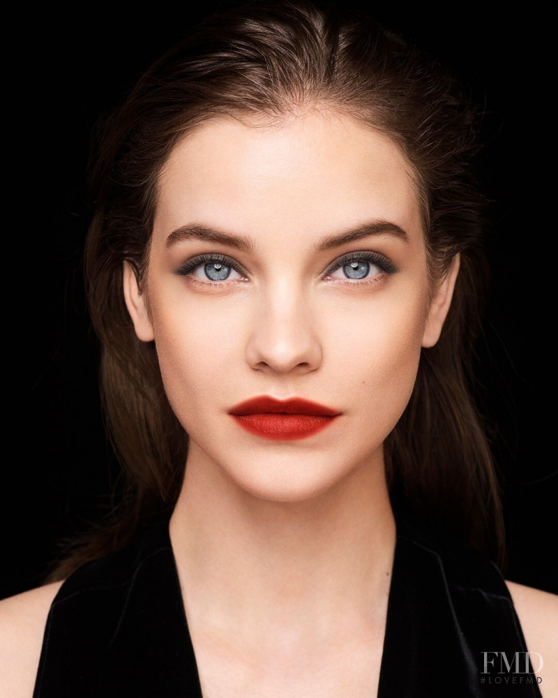 Barbara Palvin featured in  the Armani Beauty advertisement for Spring/Summer 2021