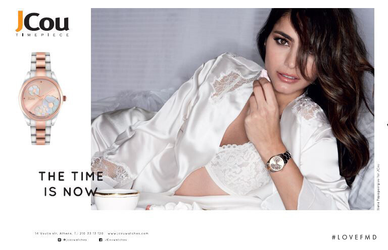 Iliana Papageorgiou featured in  the JCou advertisement for Spring/Summer 2020