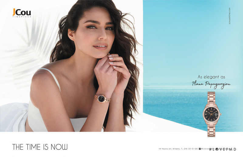 Iliana Papageorgiou featured in  the JCou advertisement for Spring/Summer 2020