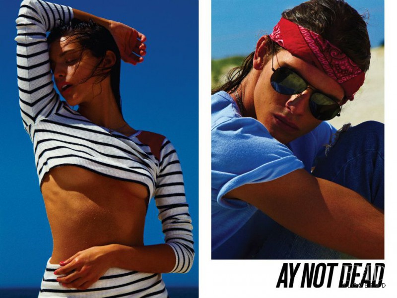 AY NOT DEAD advertisement for Spring/Summer 2013