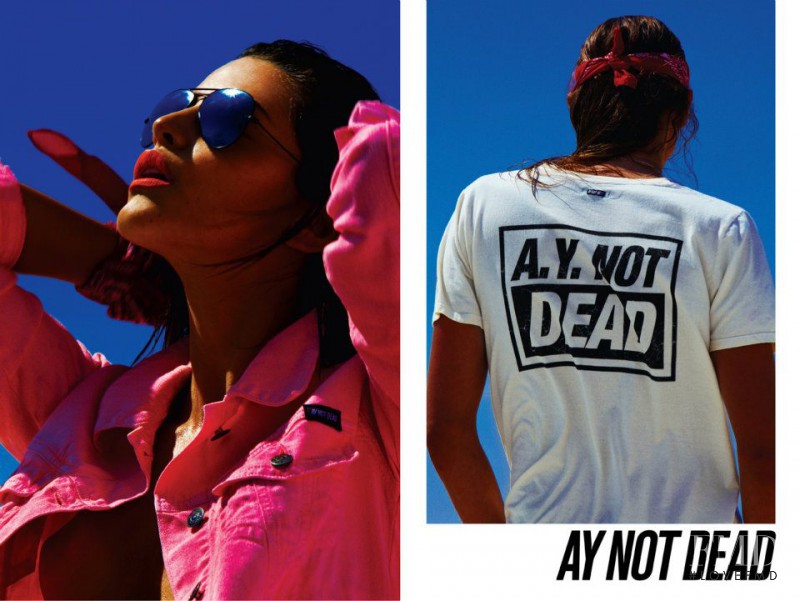 AY NOT DEAD advertisement for Spring/Summer 2013