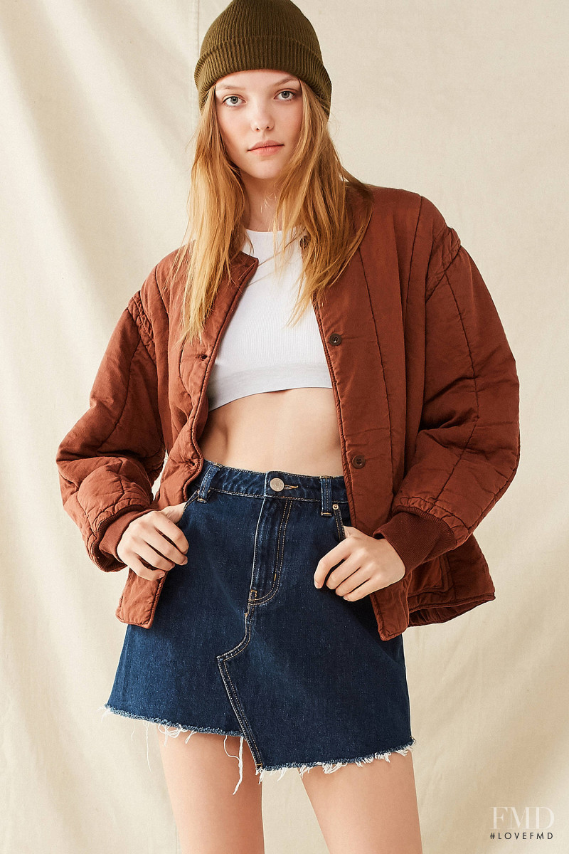 Roos Abels featured in  the Urban Outfitters catalogue for Autumn/Winter 2017