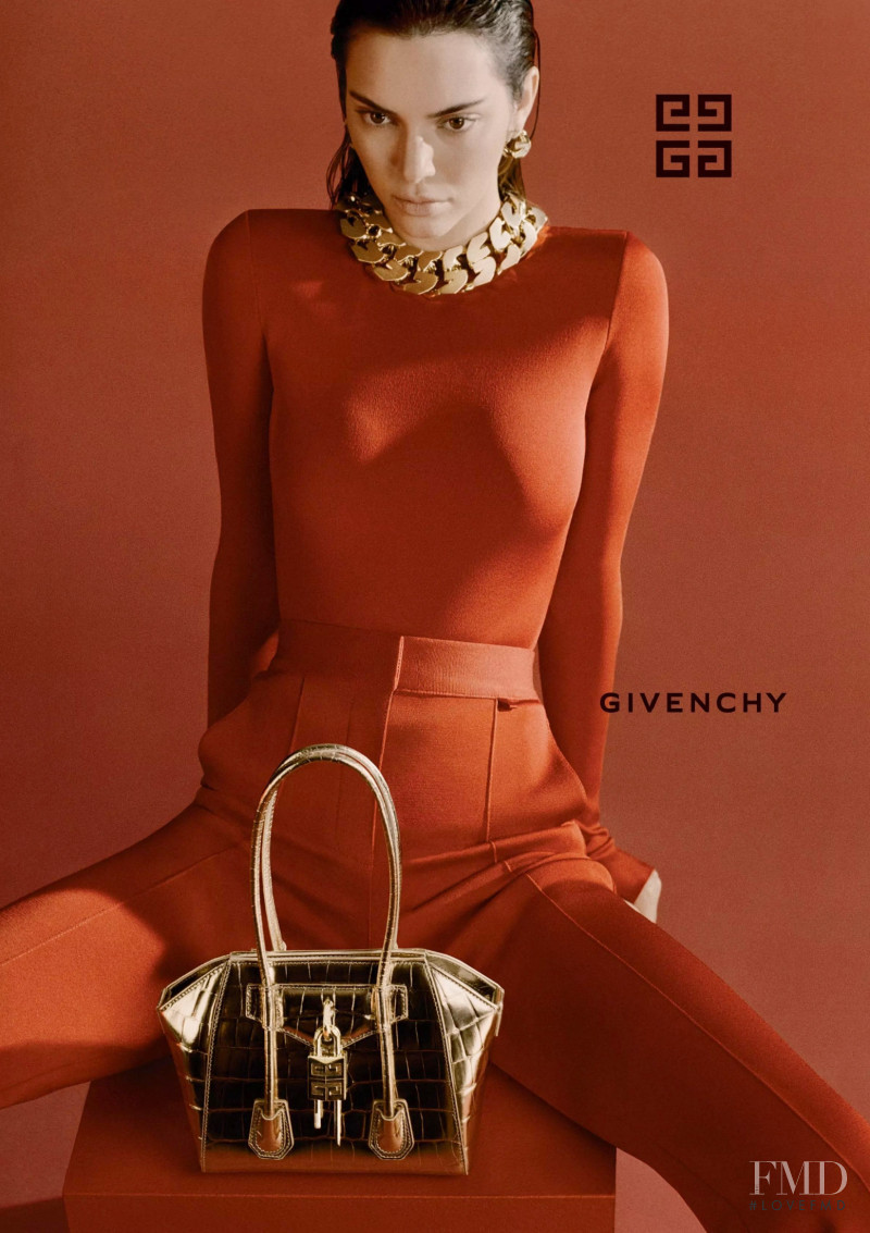 Kendall Jenner featured in  the Givenchy advertisement for Spring/Summer 2021