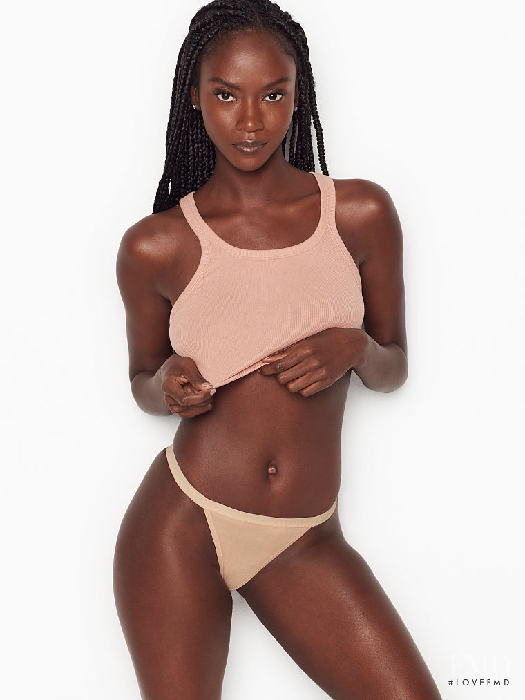 Riley Montana featured in  the Victoria\'s Secret catalogue for Spring/Summer 2020