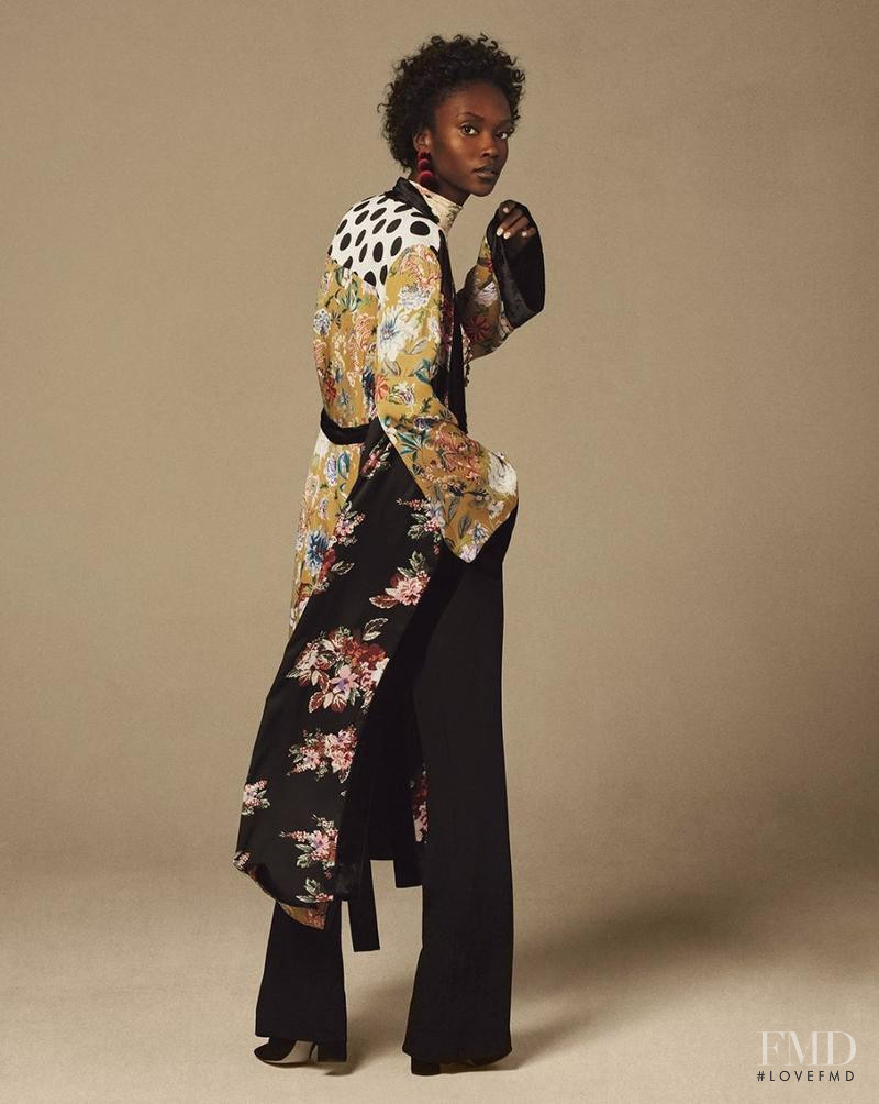 Riley Montana featured in  the Zara advertisement for Spring/Summer 2018