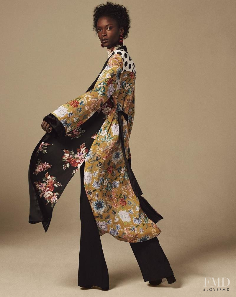 Riley Montana featured in  the Zara advertisement for Spring/Summer 2018