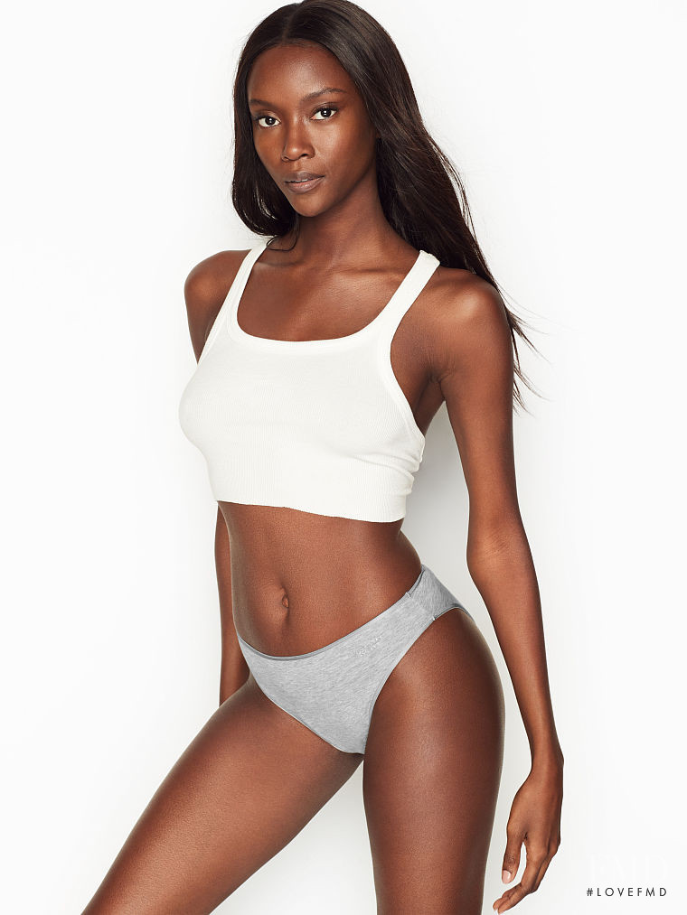 Riley Montana featured in  the Victoria\'s Secret catalogue for Autumn/Winter 2019