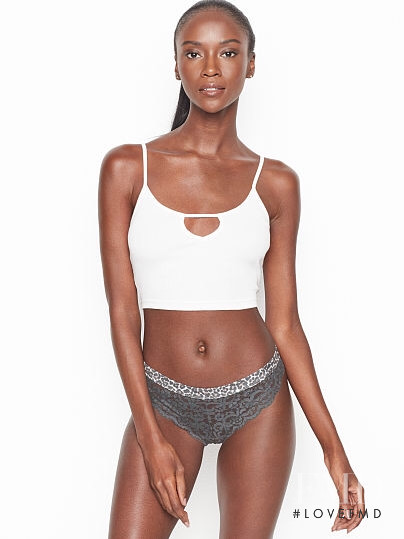 Riley Montana featured in  the Victoria\'s Secret catalogue for Spring/Summer 2019