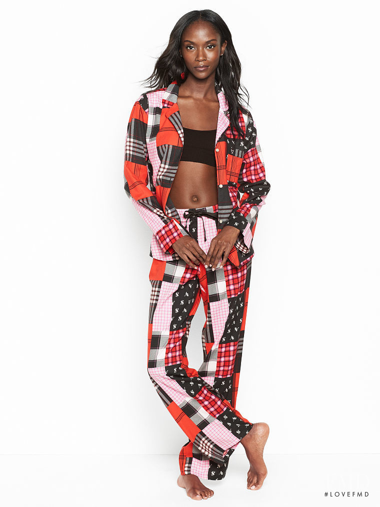 Riley Montana featured in  the Victoria\'s Secret catalogue for Autumn/Winter 2018