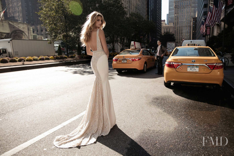 Kate Bock featured in  the Berta Bridal lookbook for Autumn/Winter 2018