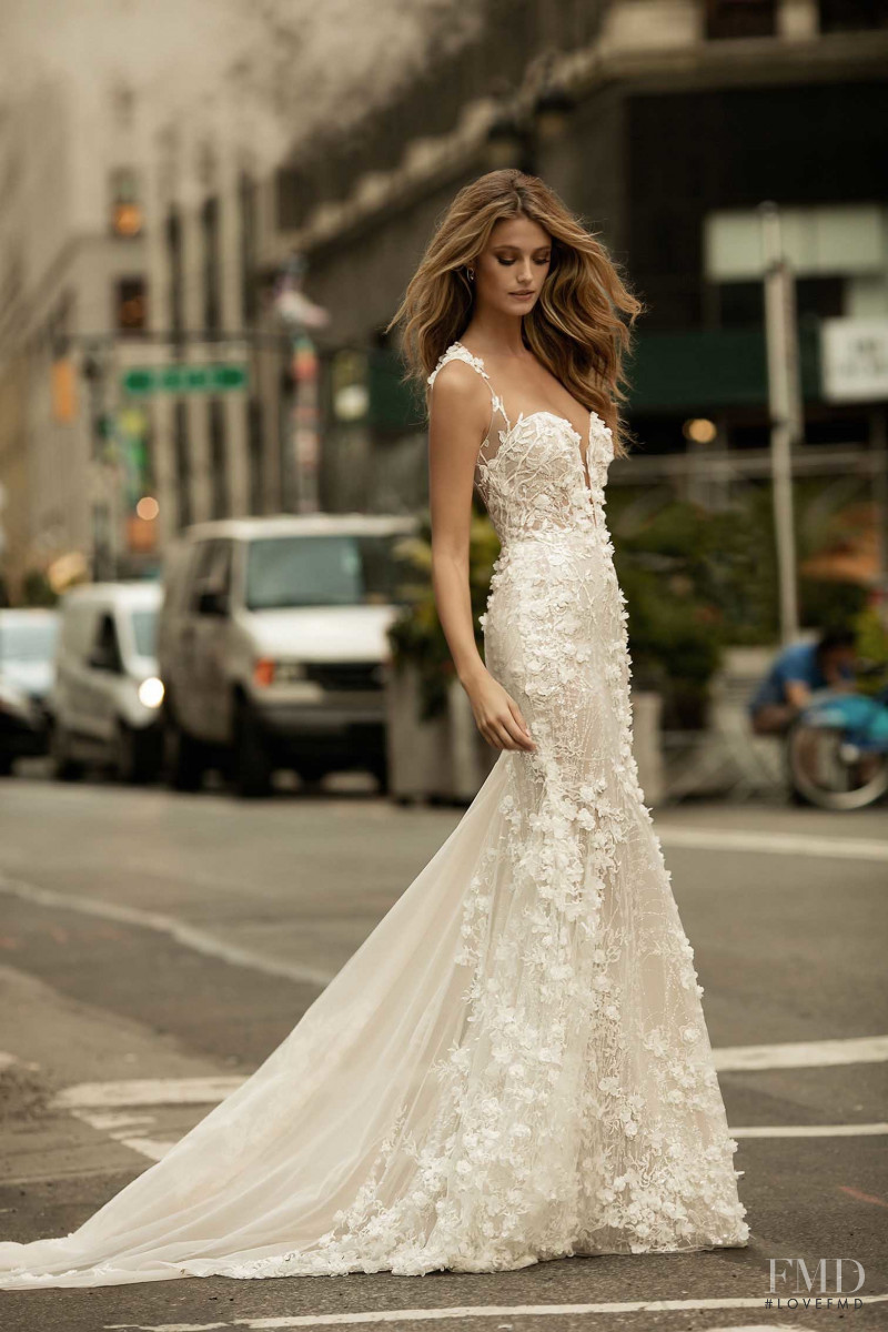 Kate Bock featured in  the Berta Bridal lookbook for Autumn/Winter 2018