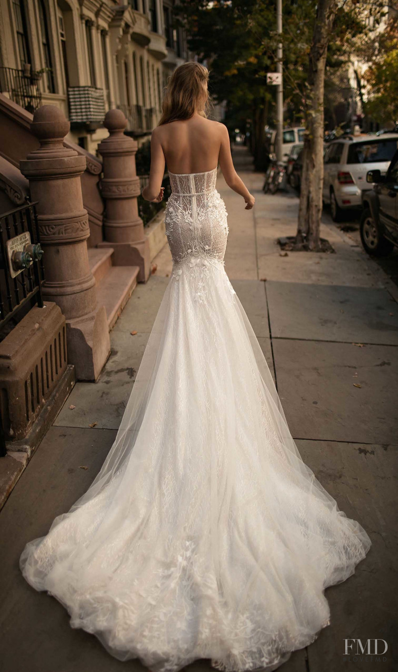 Kate Bock featured in  the Berta Bridal lookbook for Autumn/Winter 2018