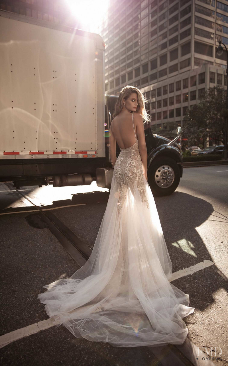 Kate Bock featured in  the Berta Bridal lookbook for Autumn/Winter 2018