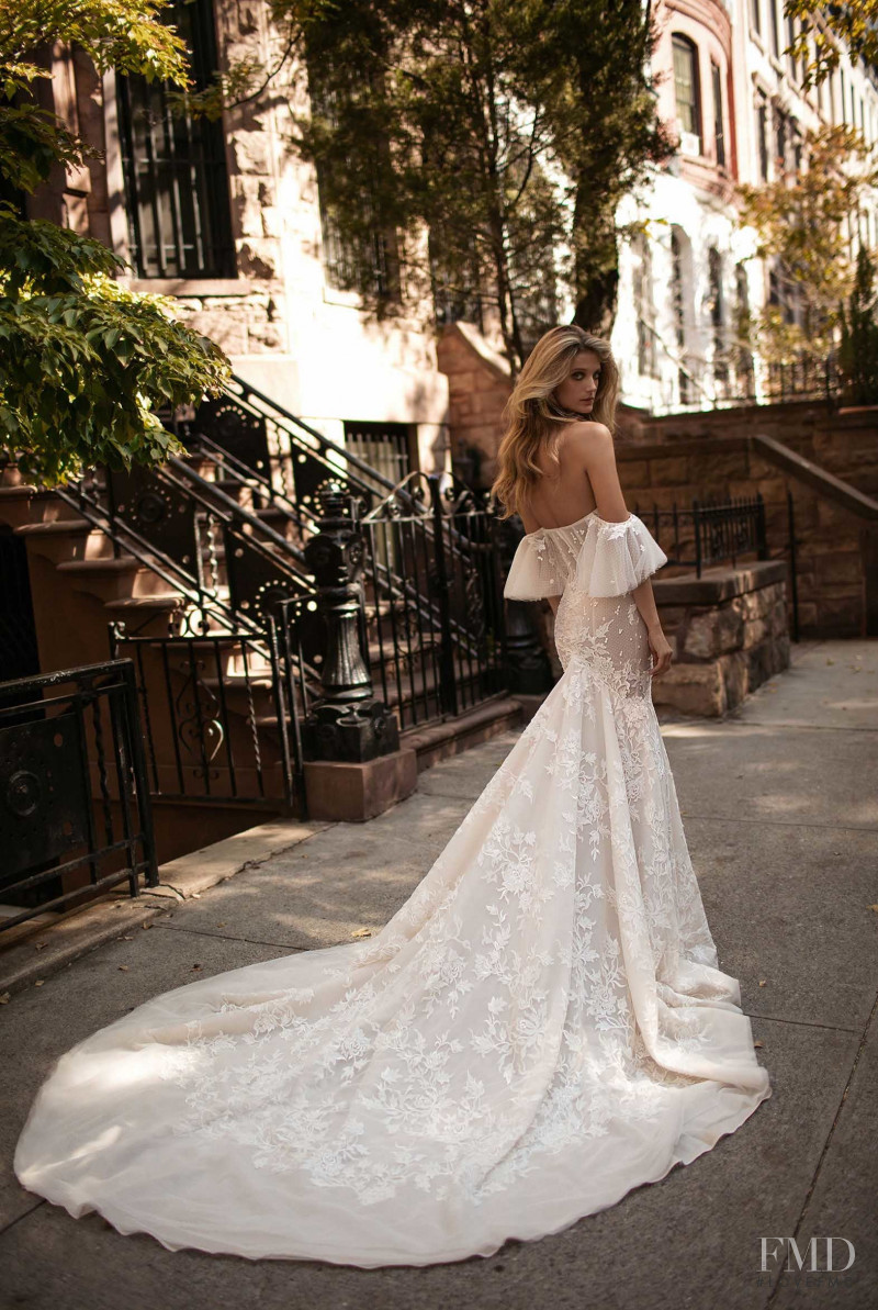 Kate Bock featured in  the Berta Bridal lookbook for Autumn/Winter 2018