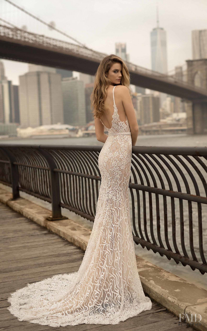 Kate Bock featured in  the Berta Bridal lookbook for Autumn/Winter 2018