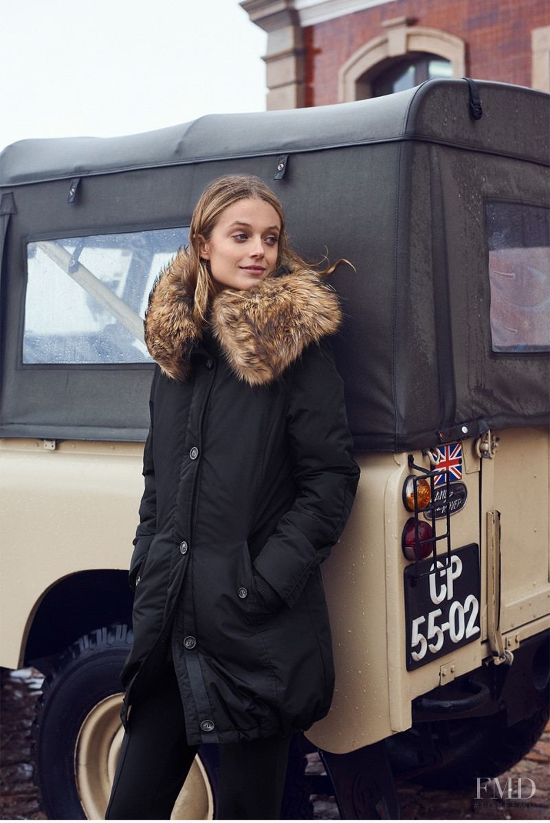 Kate Bock featured in  the Betty&Co lookbook for Autumn/Winter 2016