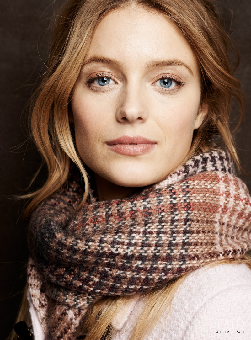 Kate Bock featured in  the Lands\'End lookbook for Autumn/Winter 2014