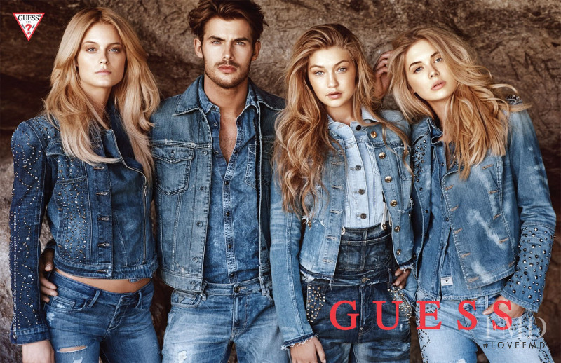 Kate Bock featured in  the Guess Denim advertisement for Autumn/Winter 2013