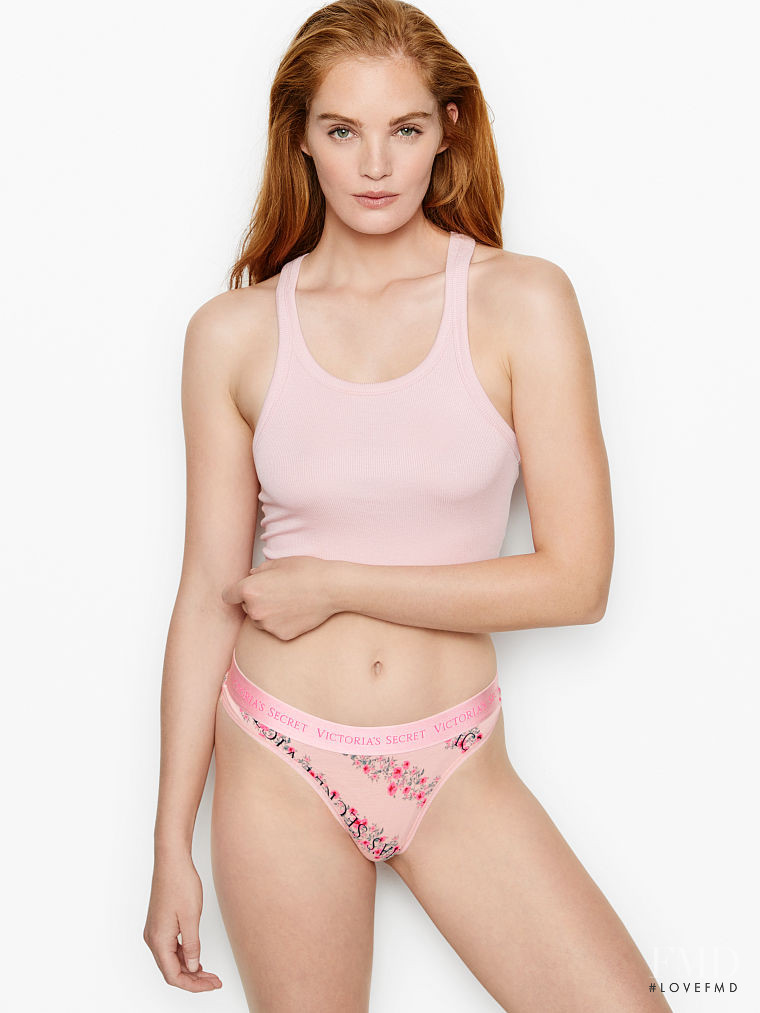 Alexina Graham featured in  the Victoria\'s Secret catalogue for Autumn/Winter 2020