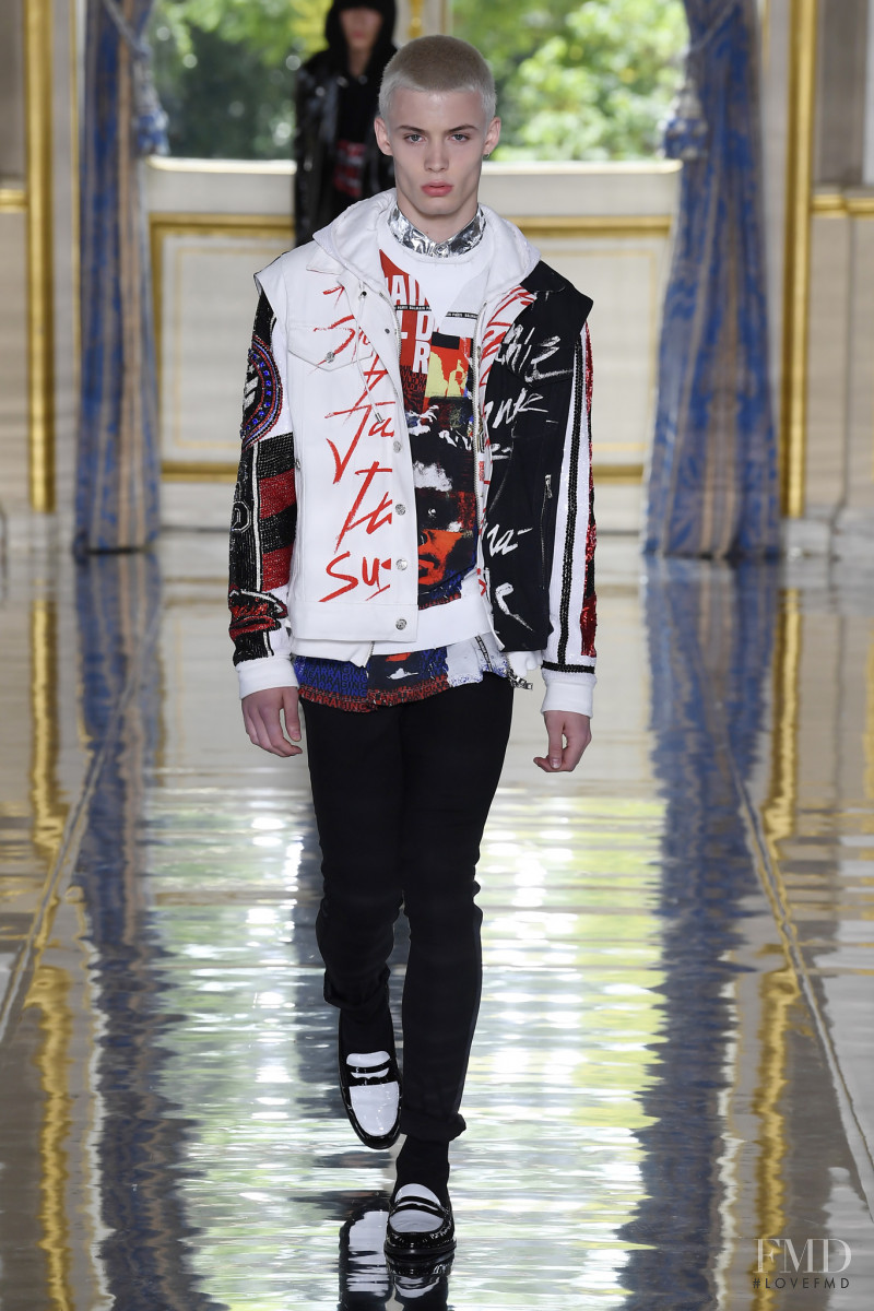 Joao Knorr featured in  the Balmain fashion show for Spring/Summer 2019