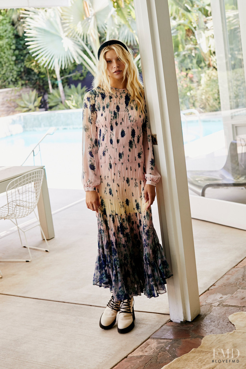 Josie Canseco featured in  the Free People catalogue for Autumn/Winter 2019