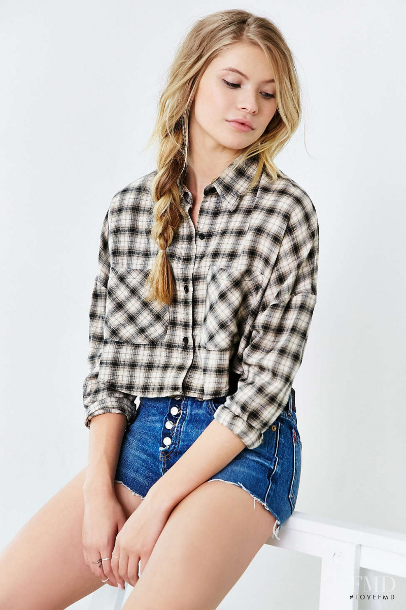 Josie Canseco featured in  the Urban Outfitters catalogue for Autumn/Winter 2015