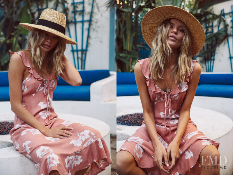 Josie Canseco featured in  the Cotton Candy LA lookbook for Spring/Summer 2018