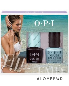 Josie Canseco featured in  the OPI Nail advertisement for Autumn/Winter 2017