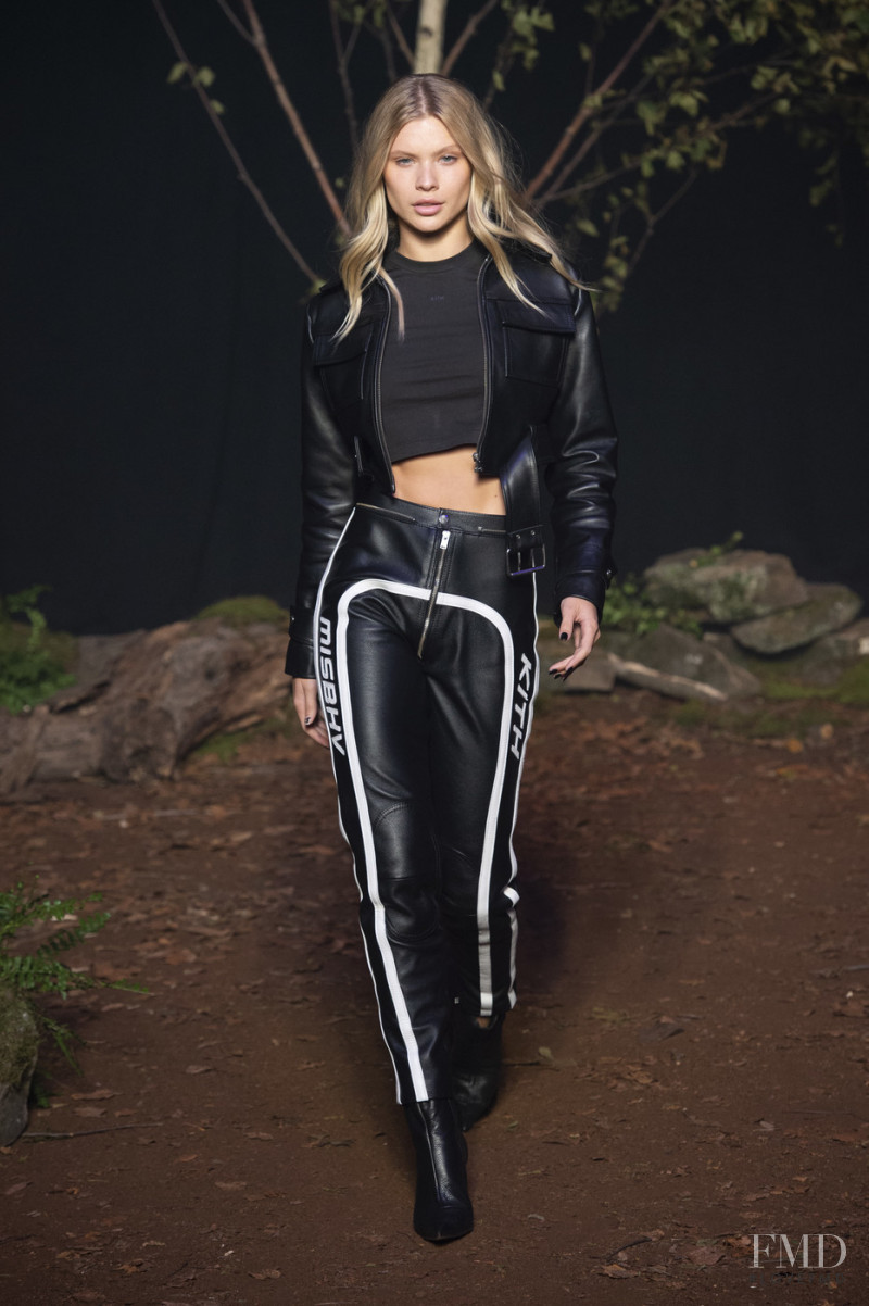 Josie Canseco featured in  the Kith fashion show for Spring/Summer 2019
