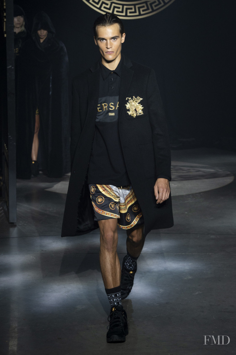 Parker van Noord featured in  the Kith fashion show for Spring/Summer 2019
