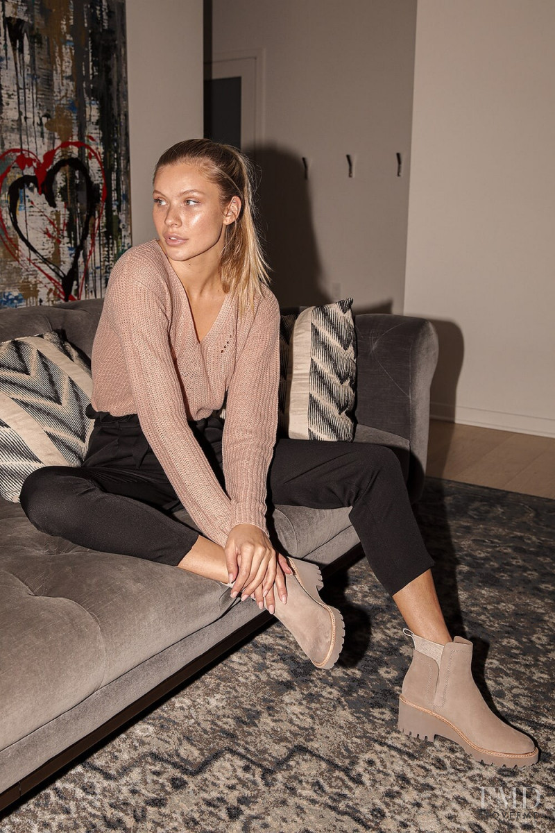 Josie Canseco featured in  the Lulus catalogue for Winter 2020