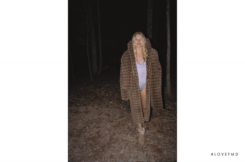 Josie Canseco featured in  the Kith x UGG lookbook for Autumn/Winter 2018