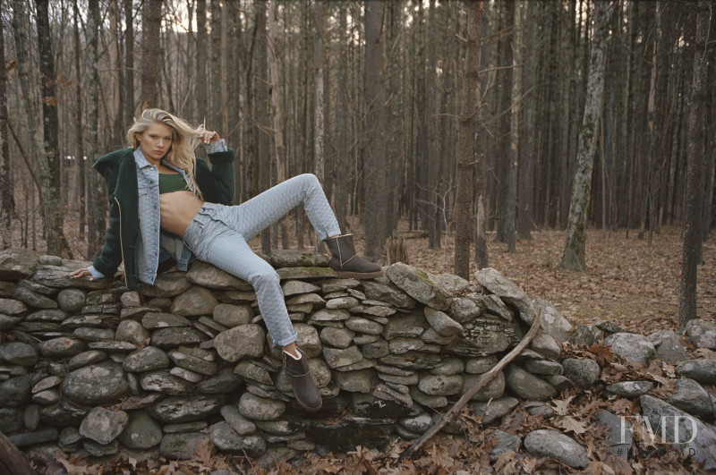 Josie Canseco featured in  the Kith x UGG lookbook for Autumn/Winter 2018